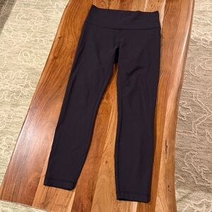 Lululemon Wunder Under High Rise 26 inch 7/8 Length Size 8